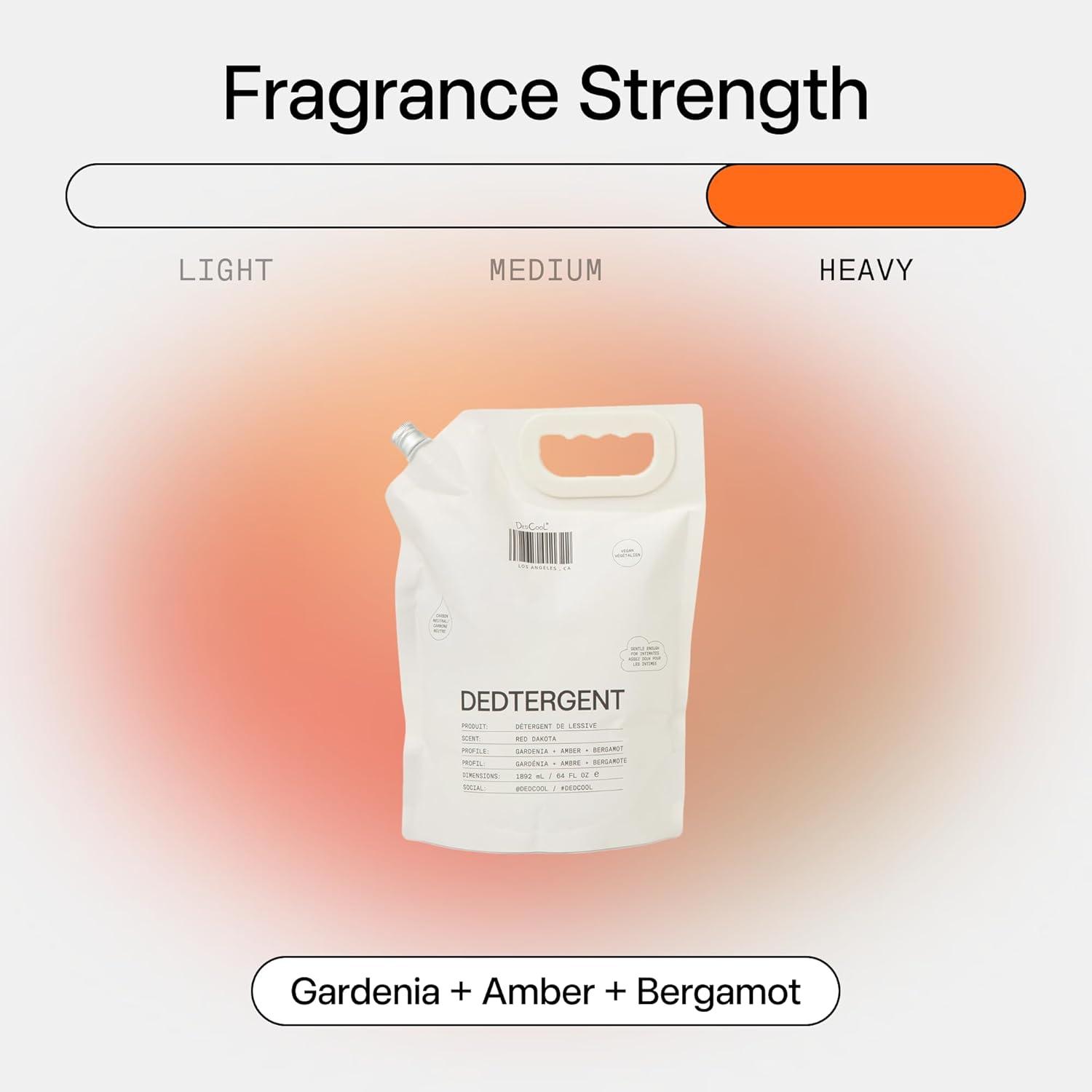 imageDedCool Liquid Laundry Dedtergent Red Dakota Bold Woody Luxurious Fragrance Detergent Removes Stains Infused with Natural Essential Oils NonToxic 60 Washes 32 fl ozRed Dakota