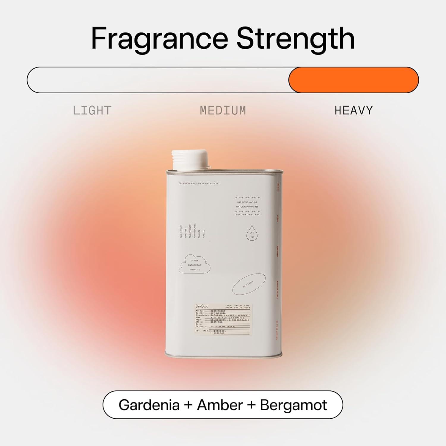 imageDedCool Liquid Laundry Dedtergent Red Dakota Bold Woody Luxurious Fragrance Detergent Removes Stains Infused with Natural Essential Oils NonToxic 60 Washes 32 fl ozRed Dakota