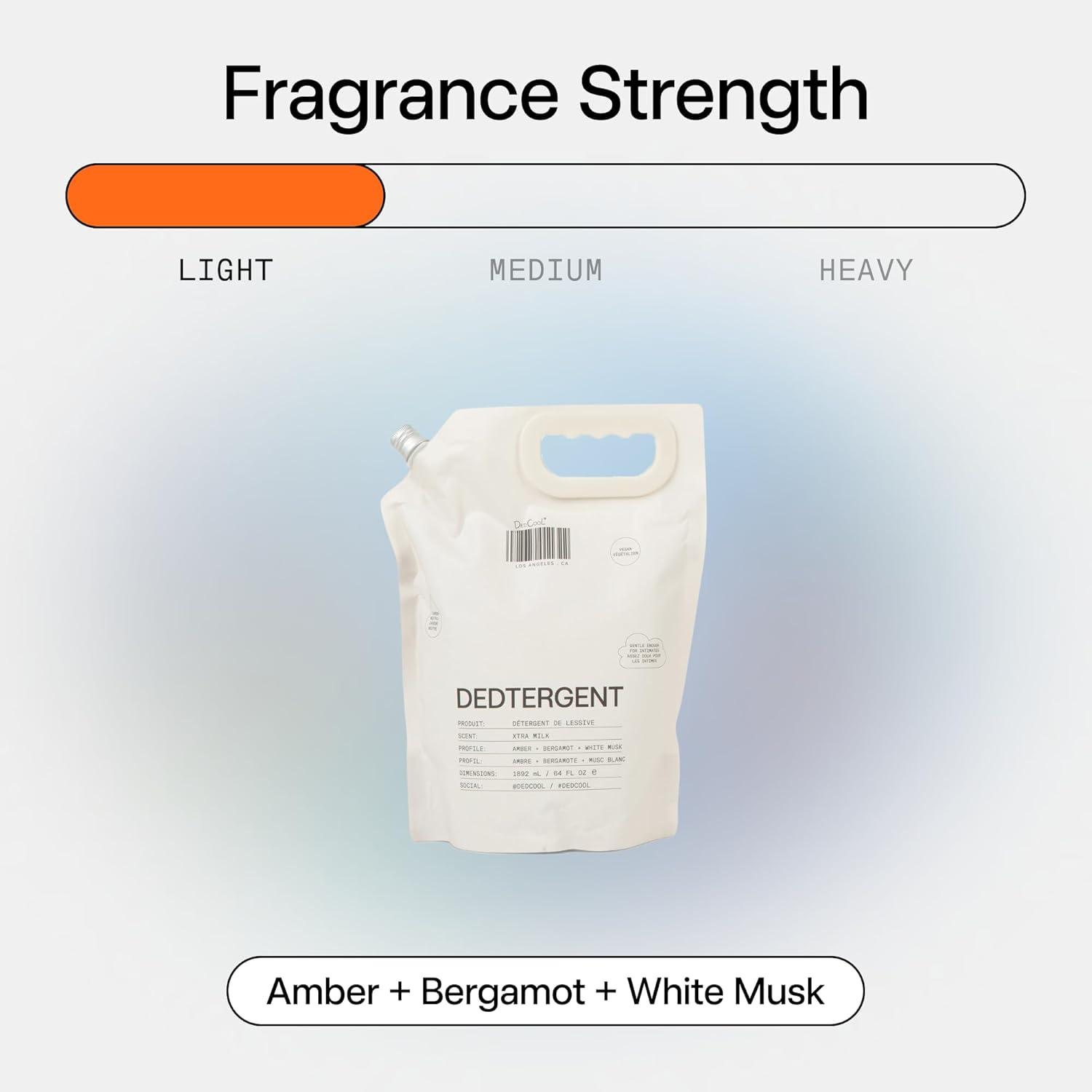 imageDedCool Liquid Laundry Dedtergent Red Dakota Bold Woody Luxurious Fragrance Detergent Removes Stains Infused with Natural Essential Oils NonToxic 60 Washes 32 fl ozXtra Milk