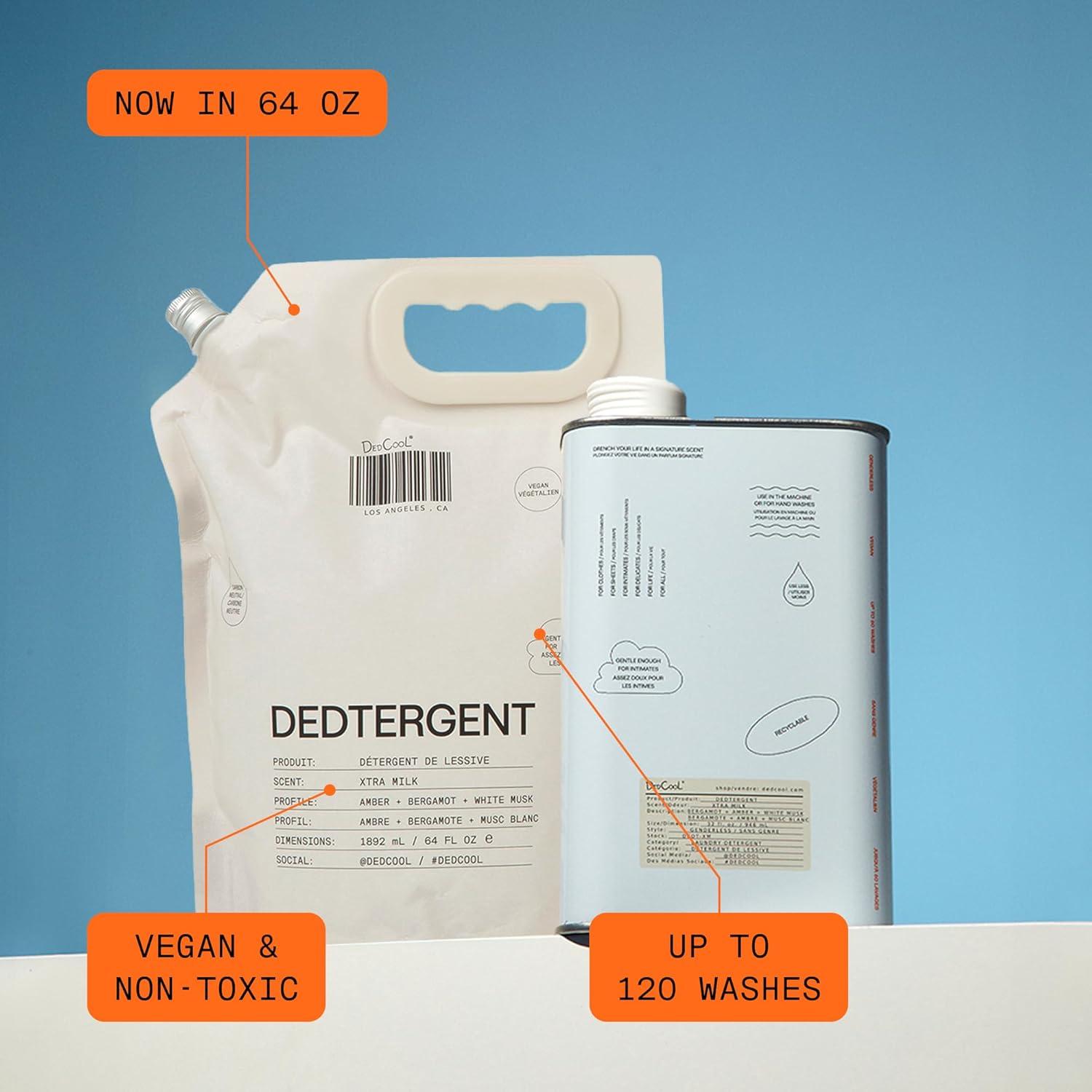 imageDedCool Liquid Laundry Dedtergent Red Dakota Bold Woody Luxurious Fragrance Detergent Removes Stains Infused with Natural Essential Oils NonToxic 60 Washes 32 fl ozRed Dakota