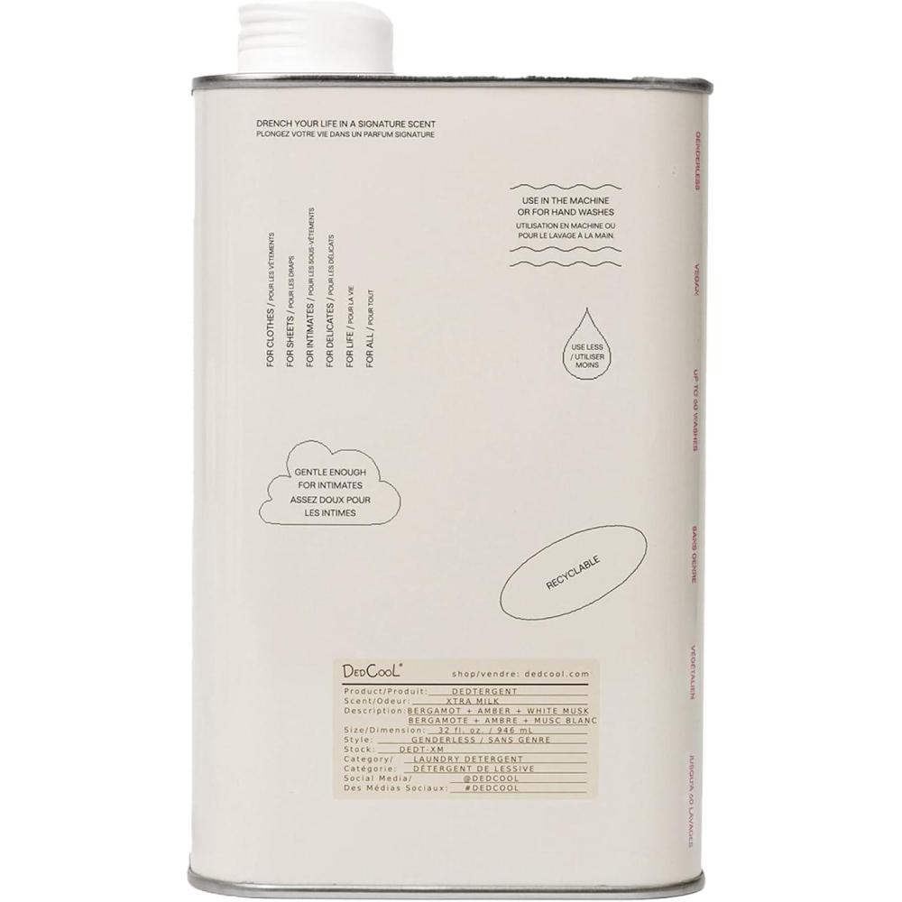 imageDedCool Liquid Laundry Dedtergent  Red Dakota  Bold Woody Luxurious Fragrance Detergent  Removes Stains  Infused with Natural Essential Oils  NonToxic  60 Washes  32 fl ozXtra Milk