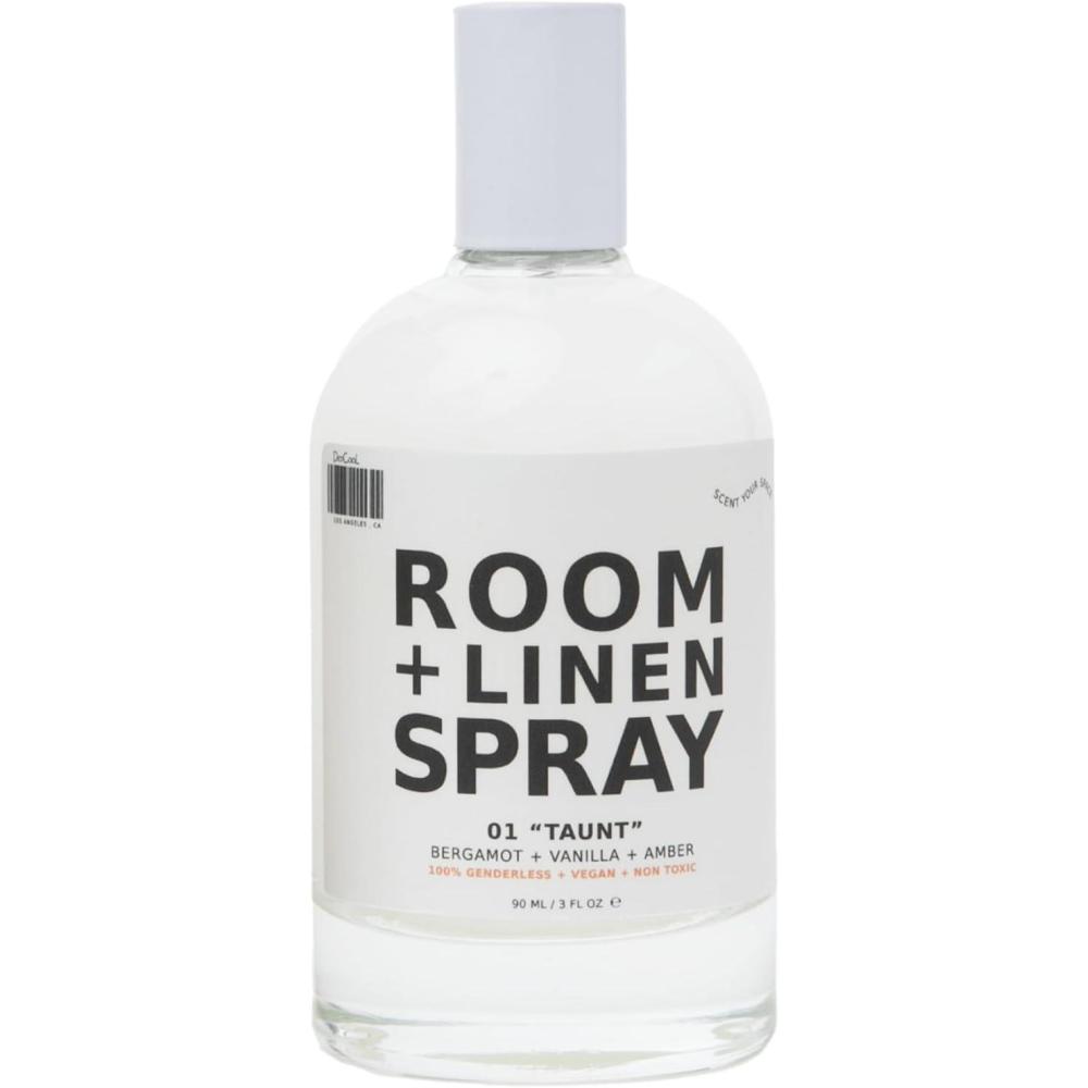 imageDedCool Room Linen Spray 01 Taunt Luxurious Natural Linen amp Fabric Spray NonToxic Essential Oil Infused Home Bedding Couch Closet Bathroom Freshener 3 fl oz01 Taunt