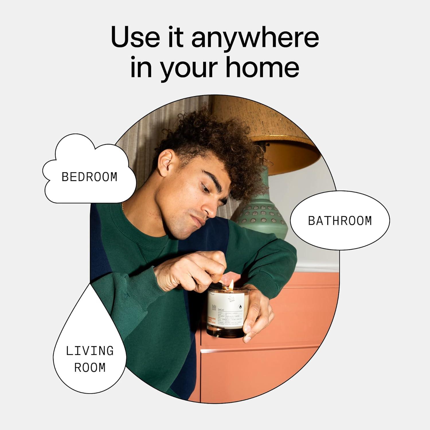 imageDedCool Massage Soy Wax Candle 01 Taunt 9 oz 255 g Moisturizing Body Oil Candles for Women Men amp Romantic Couples Sensual Massage Candle for Date Night Essential Oil Clean NonToxic