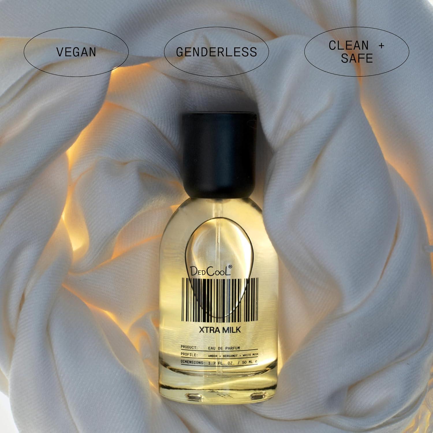 imageDedCool Eau de Parfum Milk Genderless Luxury Fragrance Clementine Gardenia Woods Amber amp Wild Berries NonToxic Vegan LongLasting Perfume for All Clean Sophisticated Aroma 17 fl ozXtraMilk