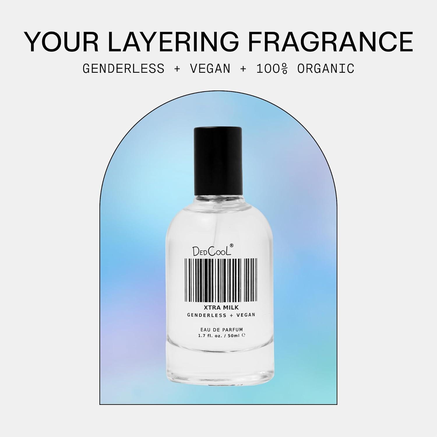 imageDedCool Eau de Parfum Milk Genderless Luxury Fragrance Clementine Gardenia Woods Amber amp Wild Berries NonToxic Vegan LongLasting Perfume for All Clean Sophisticated Aroma 17 fl ozXtra Milk