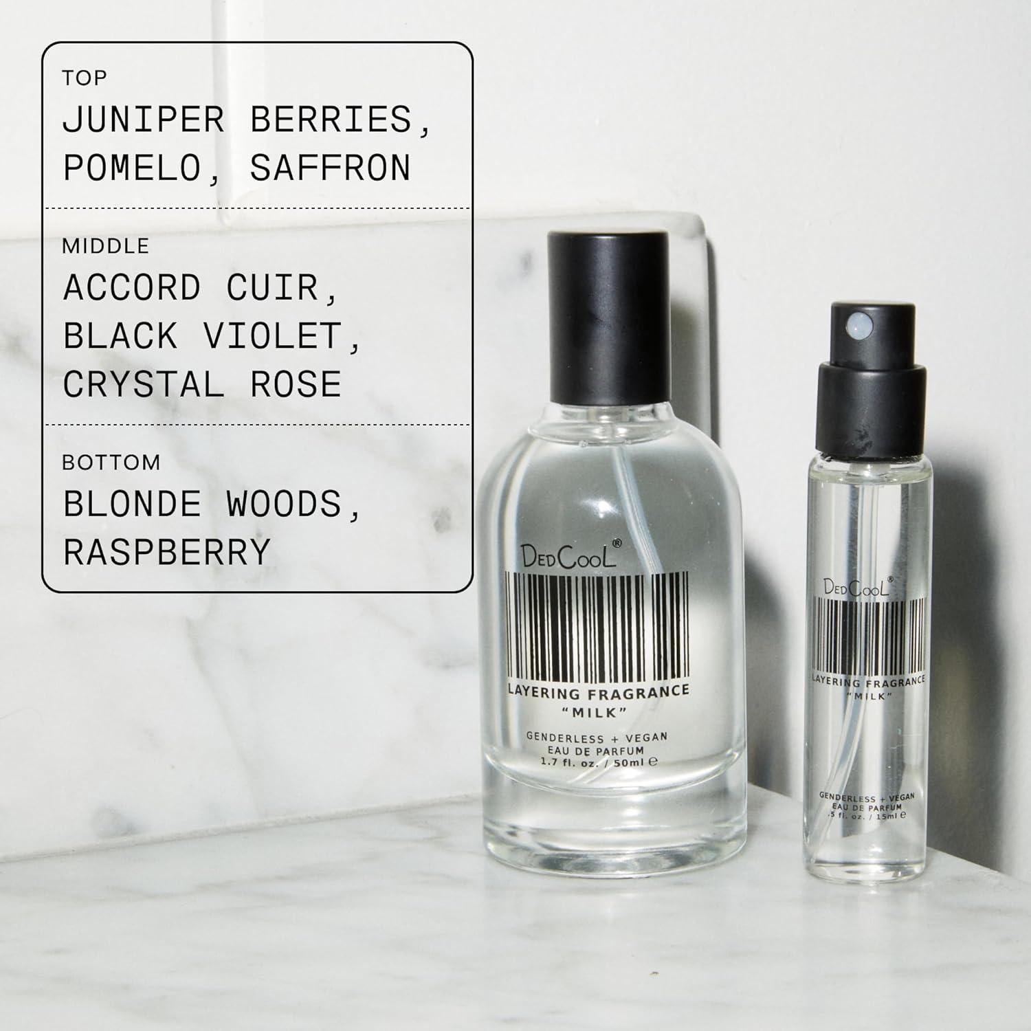 imageDedCool Eau de Parfum Milk Genderless Luxury Fragrance Clementine Gardenia Woods Amber amp Wild Berries NonToxic Vegan LongLasting Perfume for All Clean Sophisticated Aroma 17 fl oz03 Blonde