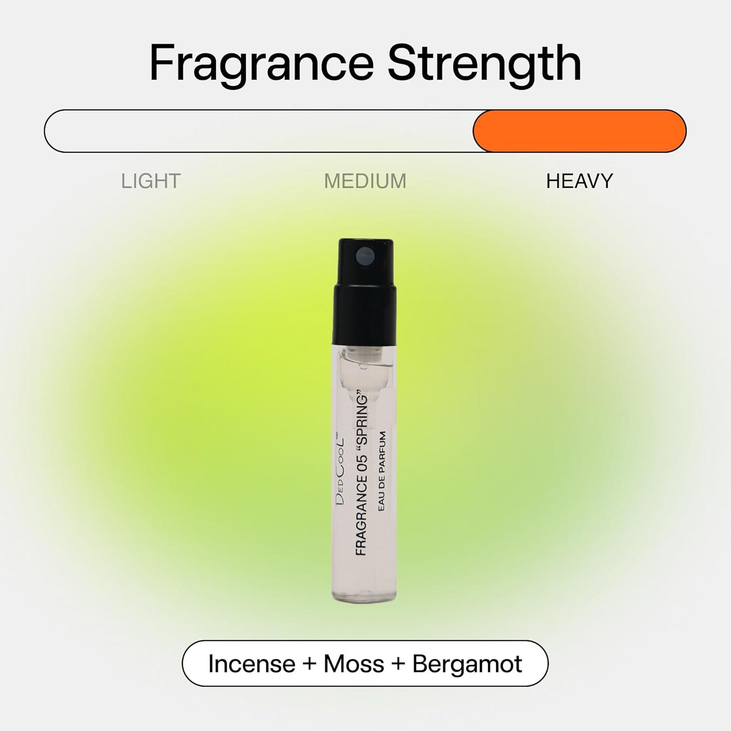 imageDedCool Eau de Parfum Sample Spring Unisex Luxury Perfume with Bergamot Cardamom amp Star Anise LongLasting Clean Fragrance Vegan NonToxic Essential OilBased 15 ml