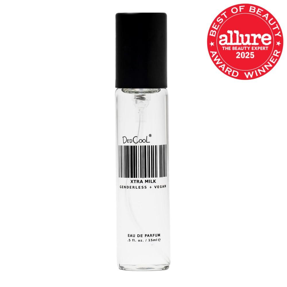 imageDedCool Eau de Parfum Xtra Milk Genderless Luxury Fragrance Bergamot White Musk amp Amber NonToxic Vegan LongLasting Perfume for Men amp Women Clean Sophisticated Aroma 15 mL