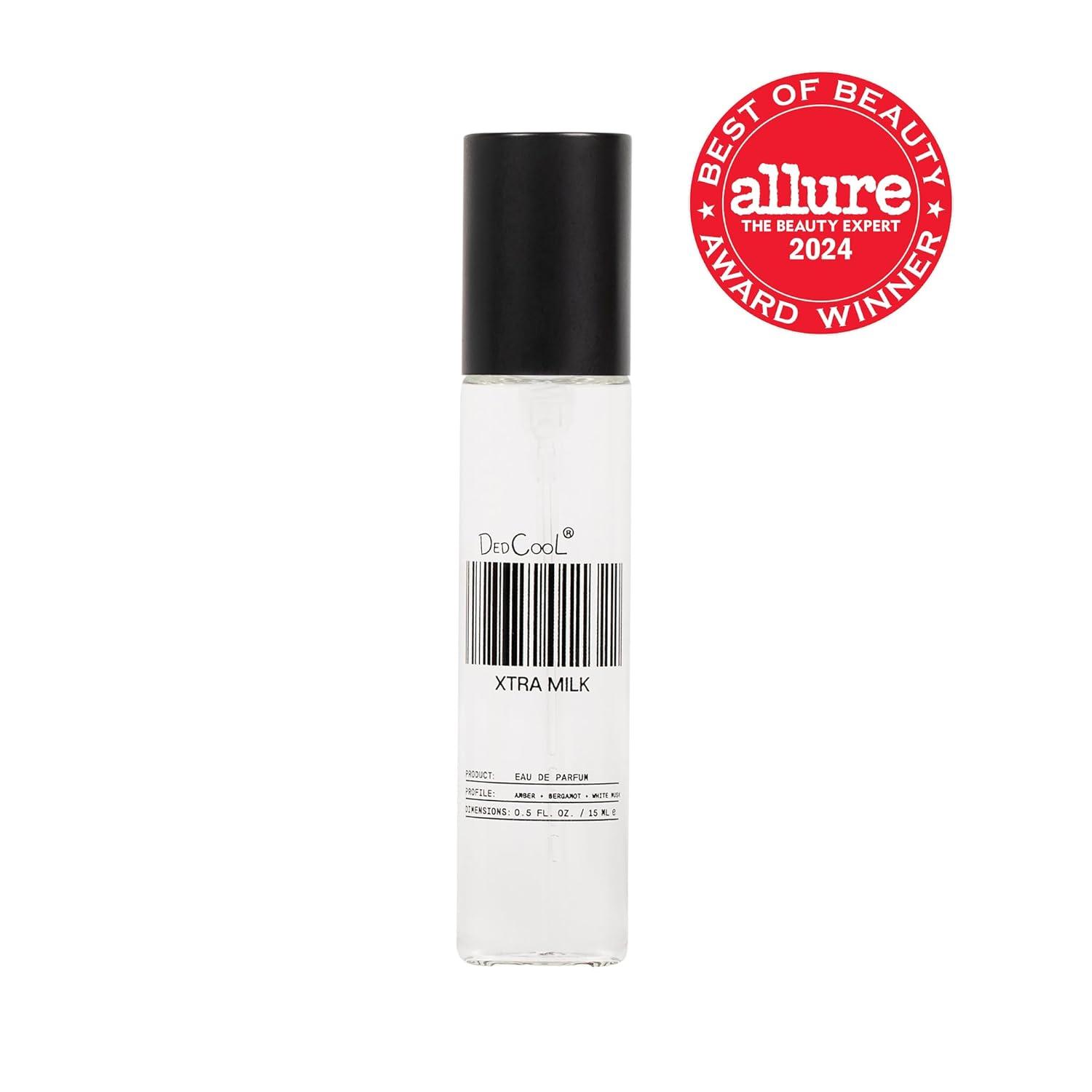 imageDedCool Eau de Parfum 15 mL Duo Xtra Milk amp Milk Bergamot White Musk amp Amber Clean LongLasting Unisex Fragrance NonToxic Vegan