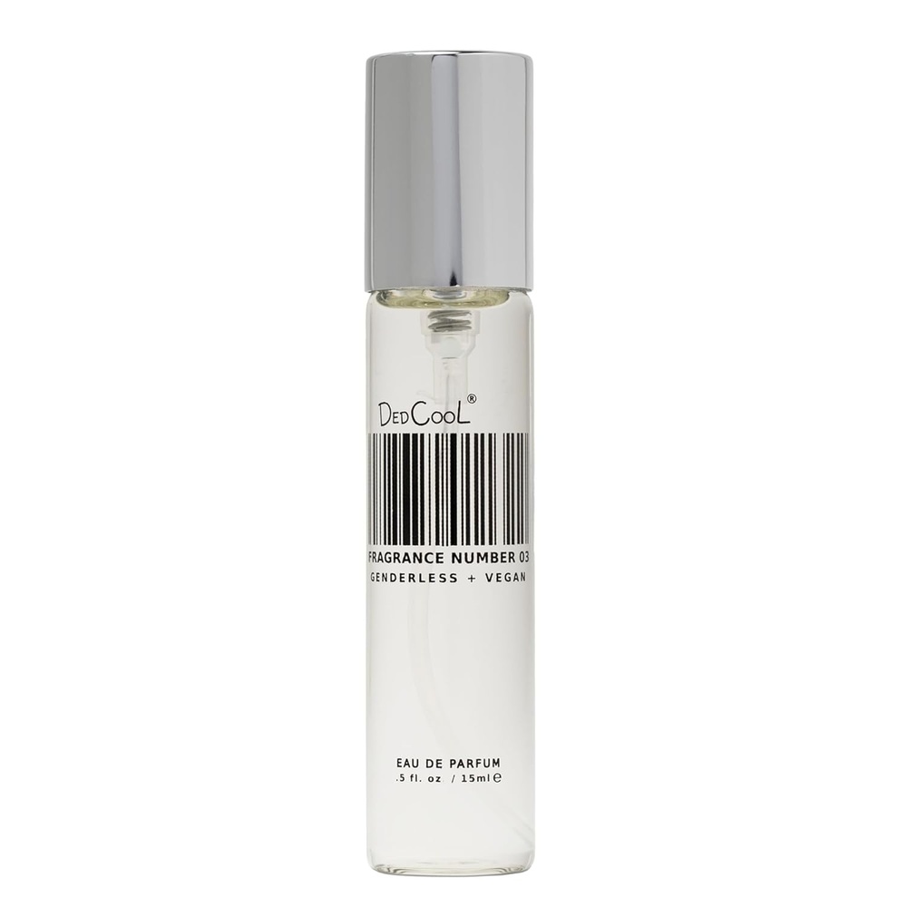 imageDedCool Eau de Parfum Mochi Milk Peach Nectar Marshmallow amp Sweet Rice Milk Clean Unisex Fragrance NonToxic Vegan Travel Size Perfume 15 mL03 Blonde