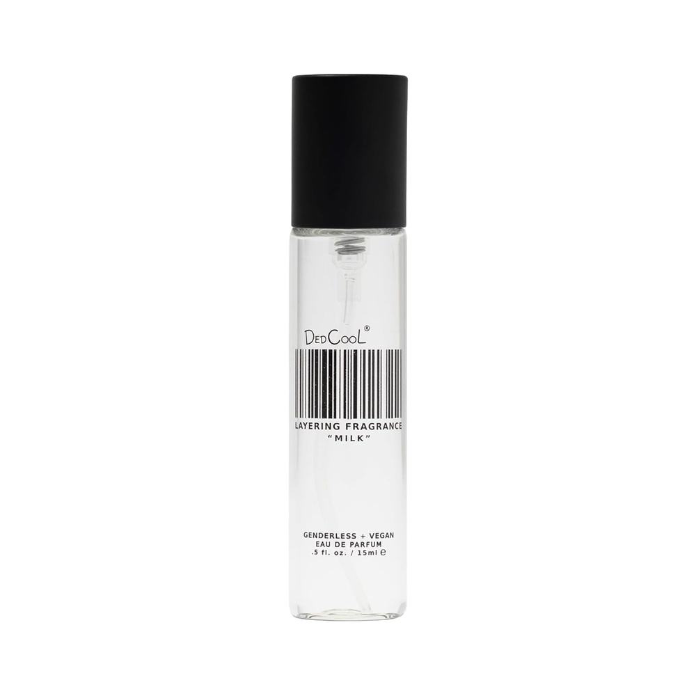 imageDedCool Eau de Parfum Mochi Milk Peach Nectar Marshmallow amp Sweet Rice Milk Clean Unisex Fragrance NonToxic Vegan Travel Size Perfume 15 mLMilk